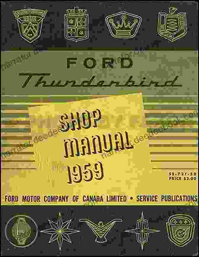 1959 Ford Thunderbird Shop Manual Cover 1959 Ford Thunderbird Shop Manual Alessandro Parisi
