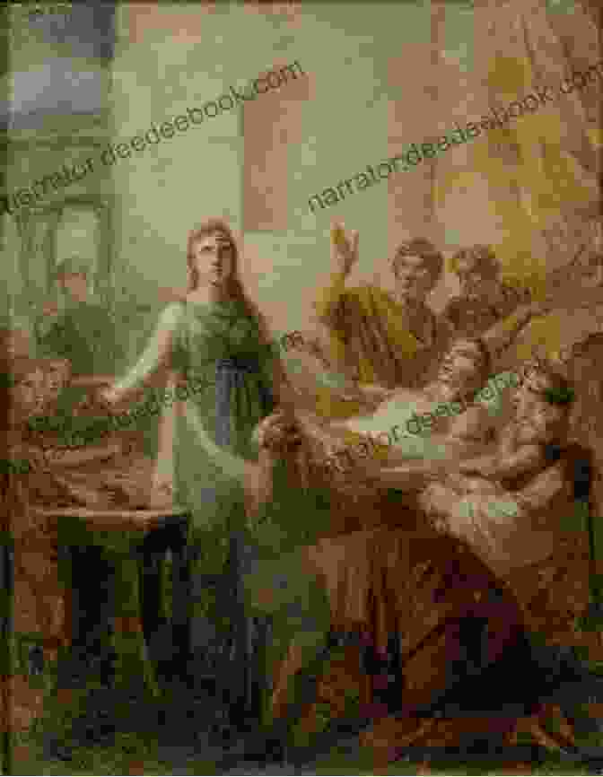 A Depiction Of Alcestis Sacrificing Herself For Her Husband Admetus Euripides I: Alcestis Medea The Children Of Heracles Hippolytus (The Complete Greek Tragedies)