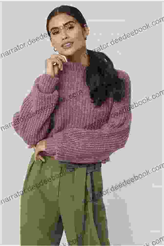 A Drop Shoulder Sideways Knit Sweater Knitting Cuff To Cuff: A Dozen Designs For Sideways Knit Garments (Twelve Sweaters One Way)