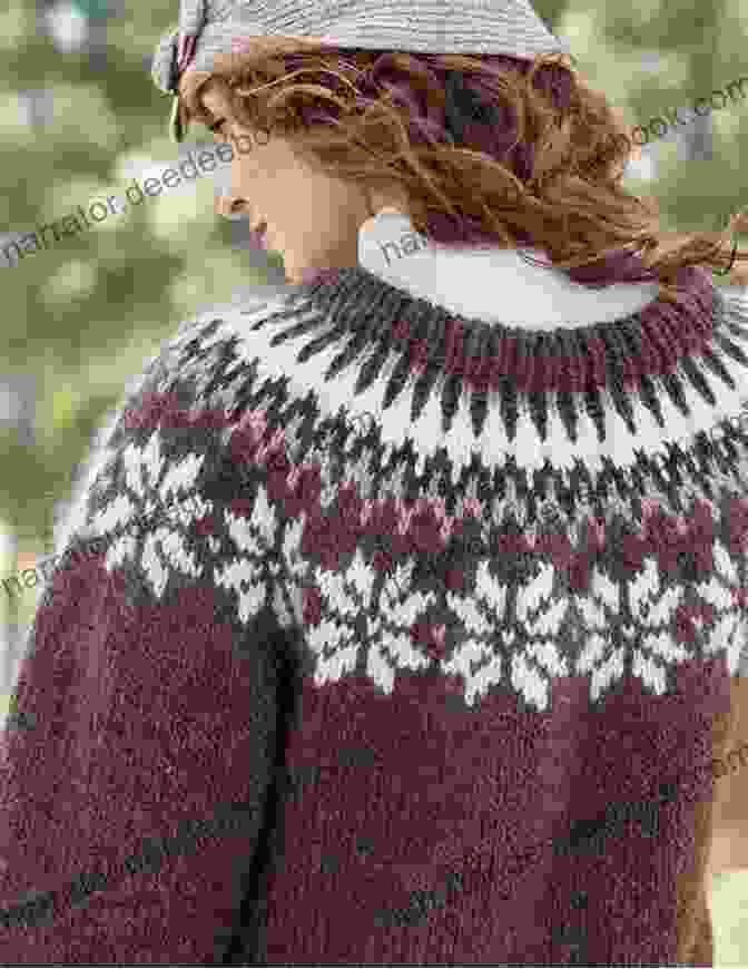 A Fair Isle Sideways Knit Sweater Knitting Cuff To Cuff: A Dozen Designs For Sideways Knit Garments (Twelve Sweaters One Way)