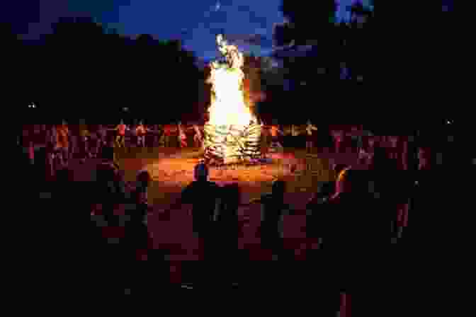 A Group Of People Dancing In A Circle Around A Fire Circle Dance Dancing The Sacred Way