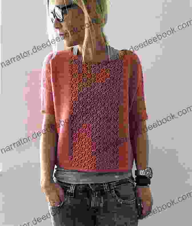 A Lace Sideways Knit Sweater Knitting Cuff To Cuff: A Dozen Designs For Sideways Knit Garments (Twelve Sweaters One Way)