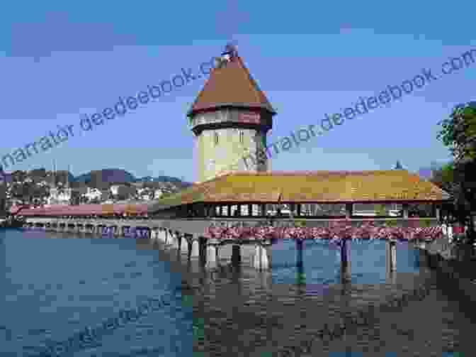 A Photo Of The Chapel Bridge, A Covered Wooden Bridge In Lucerne, Switzerland. Switzerland 2024: Photos Of My Trip From 27 March 17 April 2024