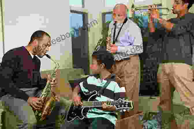 A Photograph Of A Group Of Black Musicians Playing Instruments In A Recording Studio. T Ain T Nobody S Business If I Do
