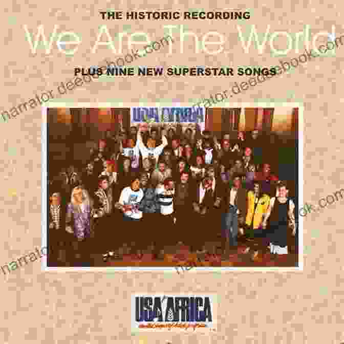 Album Cover Of We Are The World By USA For Africa Songs The Whole World Sings