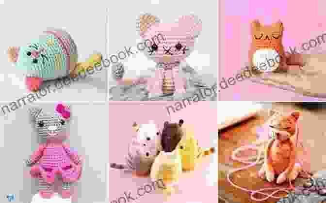 Amigurumi Animals In Various Shapes And Sizes Be Creative: 101 Ideas To Treasure (Knitting Crocheting And Embroidery 2)