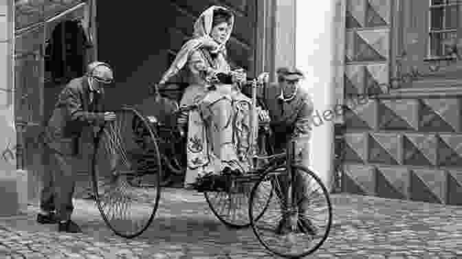 Bertha Benz Sitting In Her Automobile, Wearing A Long Dress And Bonnet Bertha And The First Road Trip