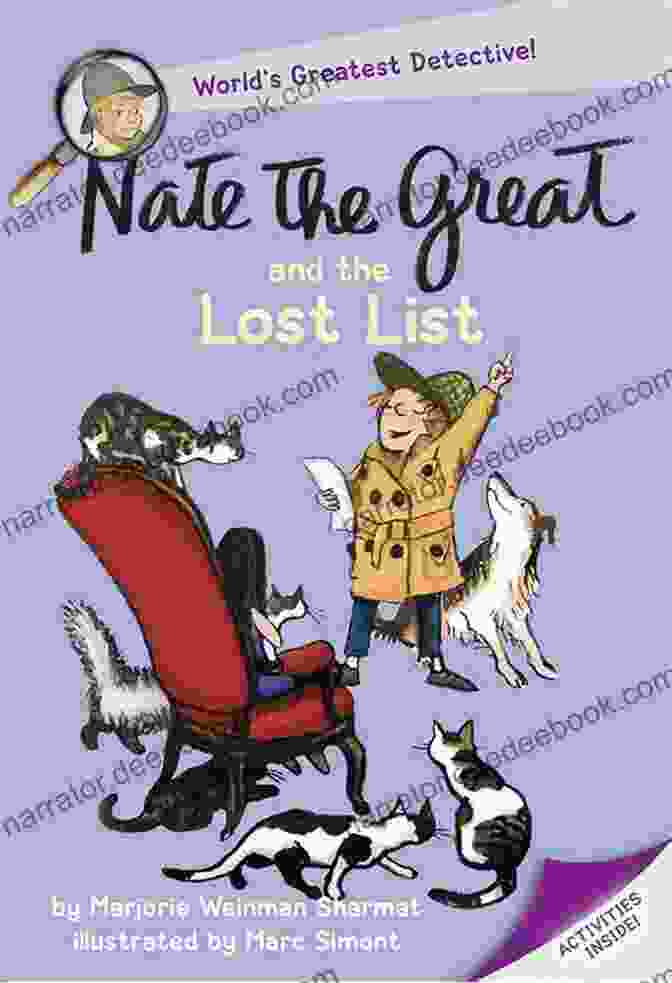 Book Cover Of Nate The Great And The Lost List Nate The Great And The Lost List