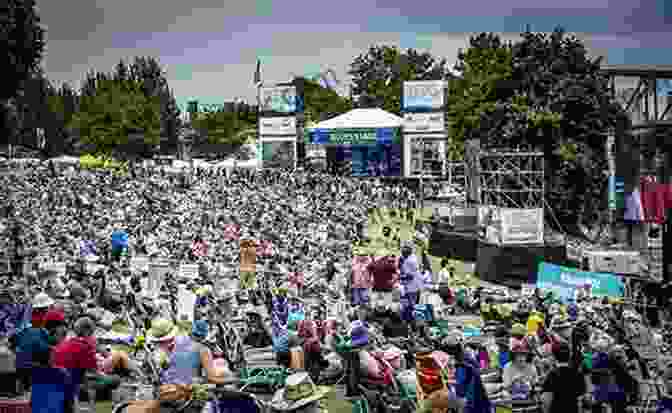 Crowd At A Blues Festival Blues With A Twist: Over 50 Years Of Behind The Scenes Blues Adventures