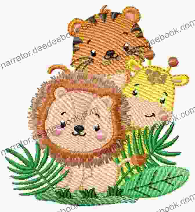 Cute Animal Embroidery Patterns For Wool Stitchery A Little Something: Cute As Can Be Patterns For Wool Stitchery