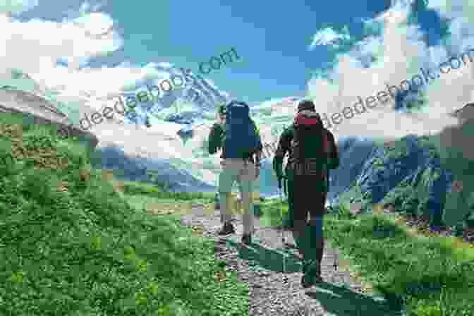 Hikers On A Mountain Trail In The Swiss Alps With Panoramic Views Of Snow Capped Peaks And Lush Valleys Switzerland Pocket Adventures Frank Fox