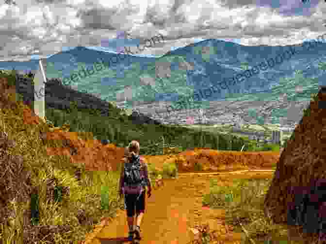 Hikers Traversing The Rugged Trails Of The Andes Mountains, Colombia Adventure On Sale Colombia South America