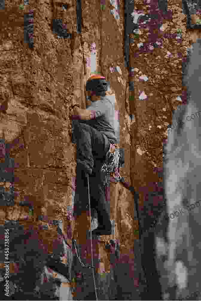 Image Of A Climber Placing A Nut On A 5.7 Trad Route, Surrounded By Steep Rock Faces. Weekend Rock: Arizona: Trad And Sport Routes From 5 0 To 5 10a