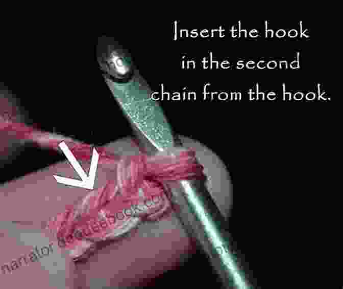 Insert Your Hook Into The Back Loop Of The Second Chain From The Hook And Yarn Over. (3 Bundle) Crochet Instructions For Beginners Crochet Pattern Instructions For Beginners Crochet Stitches Instructions For Beginners