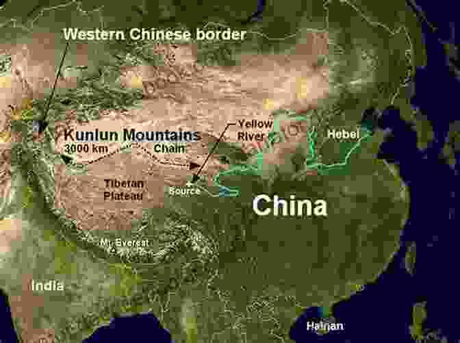 Kunlun Mountains, A Mythical Mountain Range Believed To Be The Home Of The Gods And Immortals Fantastic Creatures Of The Mountains And Seas: A Chinese Classic