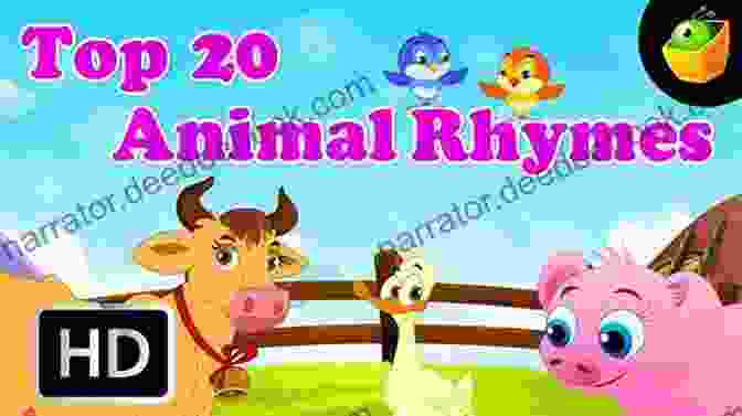 Numbers Animals Nursery Rhymes For Little Kids: With Cute Colorful Attention Grabbing Illustrations Suitable For Babies And Toddlers