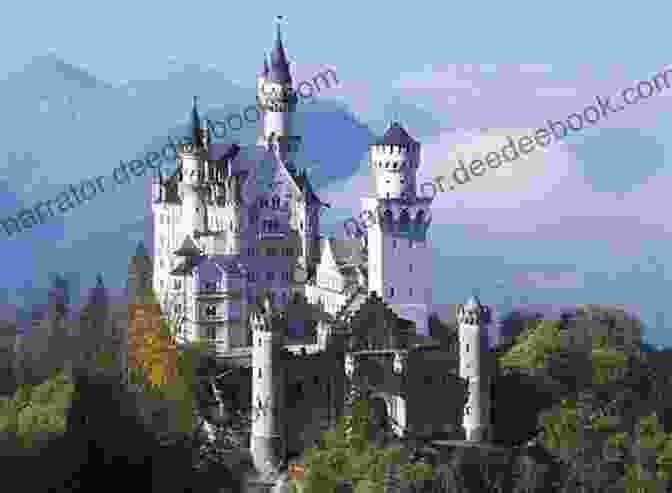 Panoramic View Of Neuschwanstein Castle Against The Stunning Backdrop Of The Bavarian Alps Neuschwanstein: The King Of Bavaria