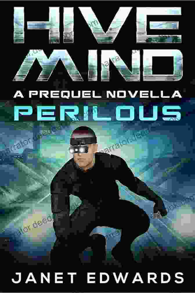 Perilous Hive Mind Prequel Novella Book Cover Featuring A Woman Trapped Within A Hive Like Structure, Her Eyes Glowing Ominously Perilous: Hive Mind A Prequel Novella