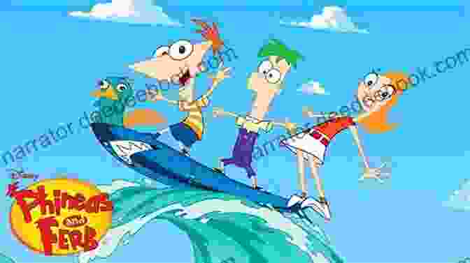 Phineas And Ferb Sharing A Playful Moment, Emphasizing Their Strong Bond Phineas And Ferb: Chill Out (Disney Chapter (ebook) 9)