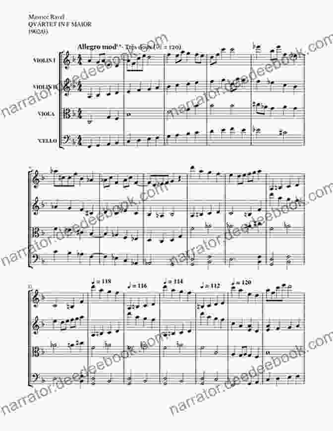 Ravel's Quartet In Major, Op. 30 Score String Quartets By Debussy And Ravel: Quartet In G Minor Op 10/Debussy Quartet In F Major/Ravel (Dover Chamber Music Scores)