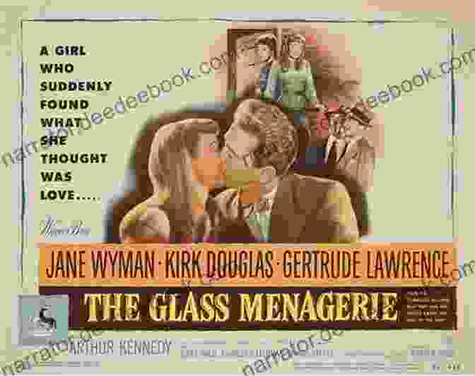 The Glass Menagerie Poster Showing A Young Woman Looking Through A Window Grain In The Blood (Modern Plays)