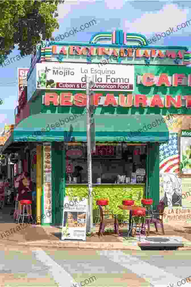 Vibrant Exterior Of Cubano Be Cubano Bop Restaurant In Miami Cubano Be Cubano Bop: One Hundred Years Of Jazz In Cuba