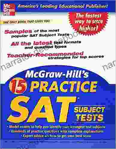 McGraw Hill S 15 Practice SAT Subject Tests